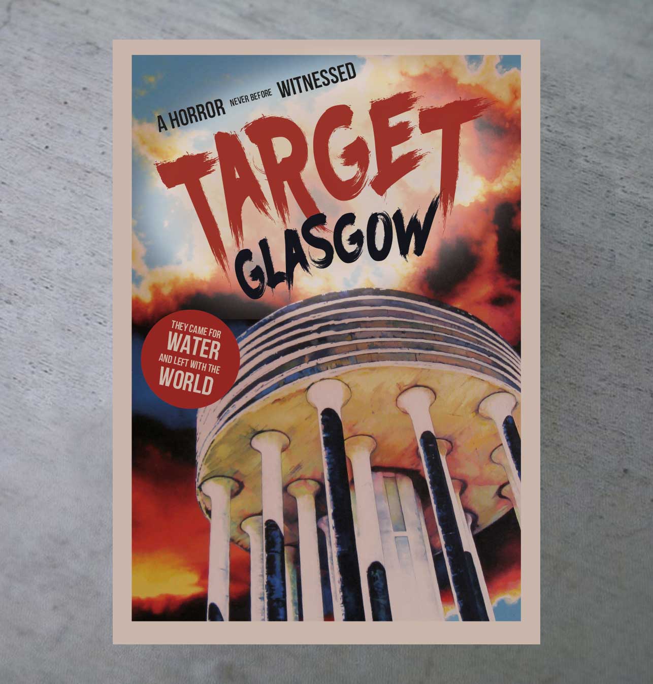 Target Glasgow - Poster print